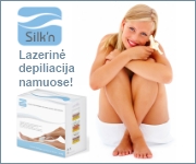 Lazerinė depiliacija namuose su Silk'n Pro