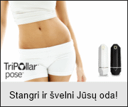 Odos stangrinimas su Tripollar Pose